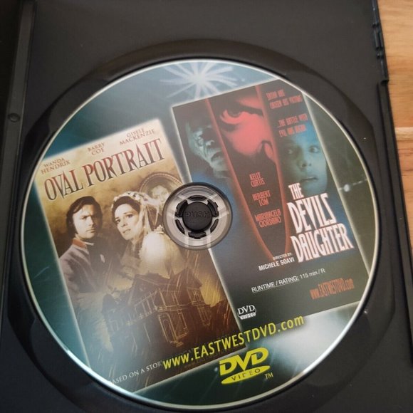 Oval Portrait & The Devil's Daughter Double Feature DVD / Slim Case - Picture 2 of 3